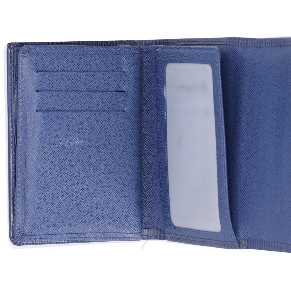 Louis Vuitton Koala Trifold Wallet M5801G Blue Myrtilles Epi Leather - Picture 7 of 9